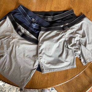 4 Pairs of Saxx boxer brief